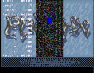 Jaguar Tetris — screenshot 1